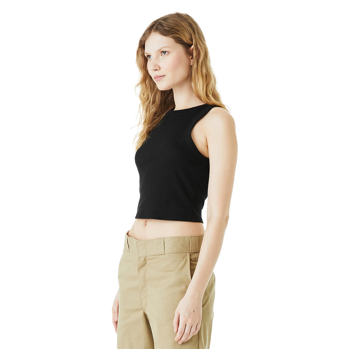 Women's Micro Rib Racer Tank