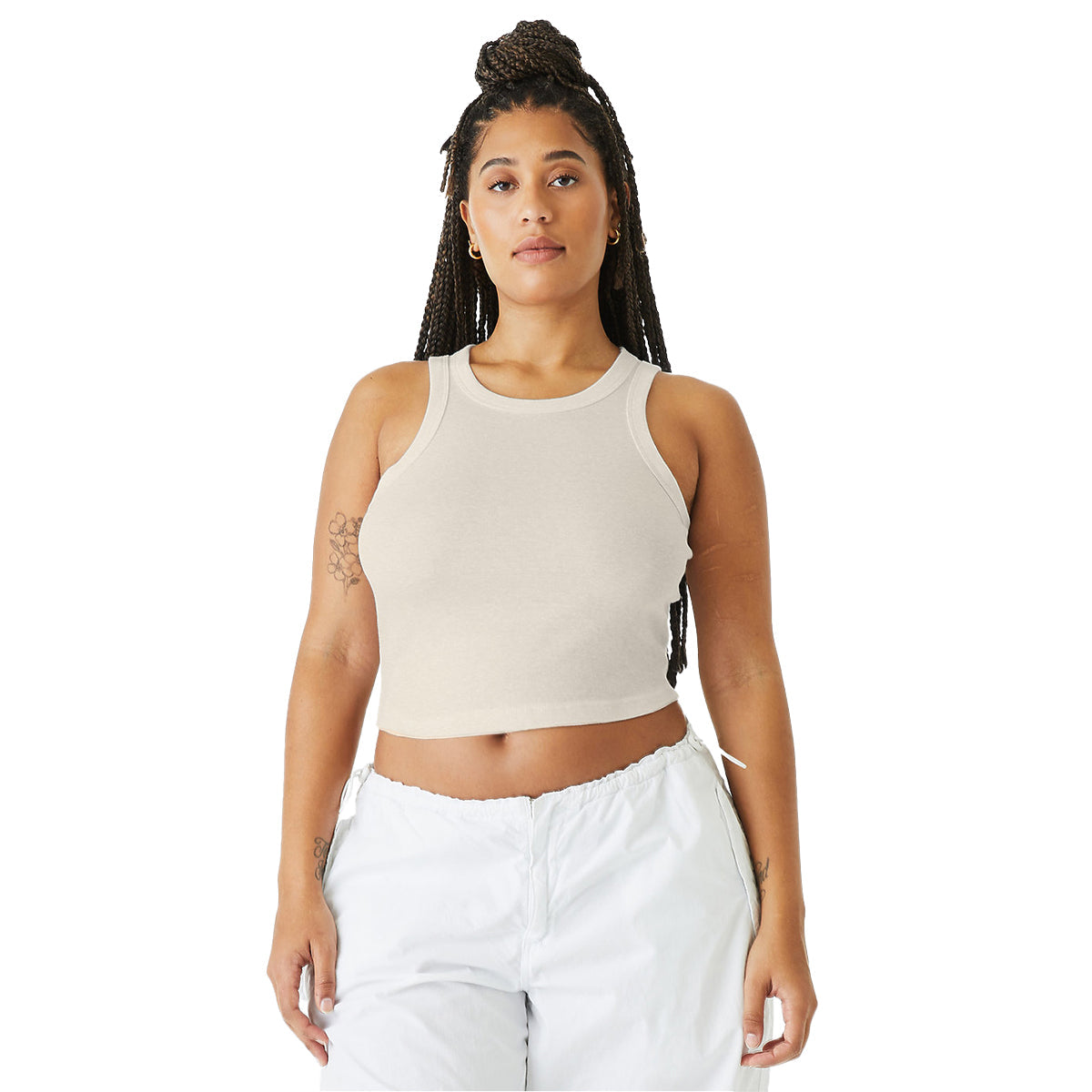 Women's Micro Rib Racer Tank