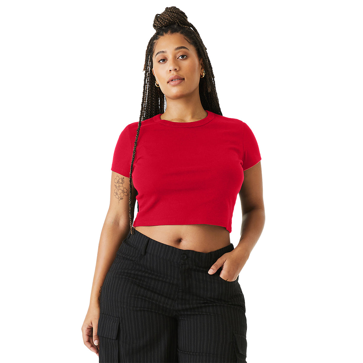 Women's Micro Rib Baby Tee