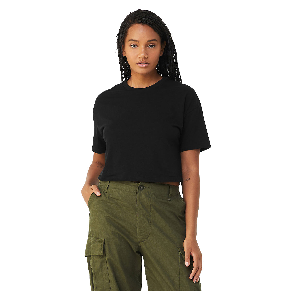 Women's Jersey Crop Tee