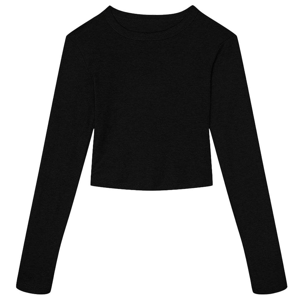 Women's Micro Rib Long Sleeve Baby Tee