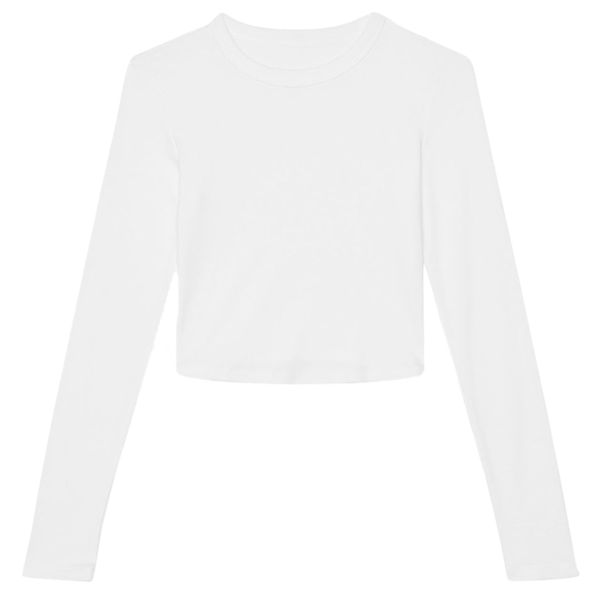 Women's Micro Rib Long Sleeve Baby Tee